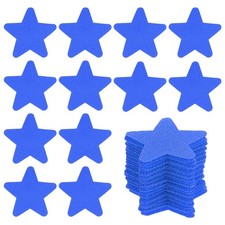 1.6" Carpet Spot Markers, 50Pcs Star Floor Dots Markers, Blue