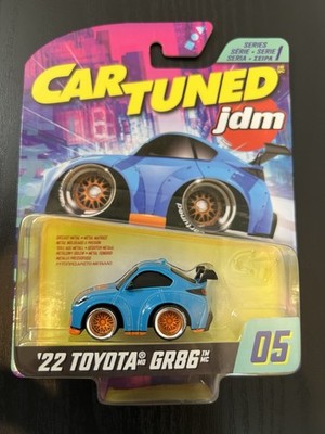 2025 CAR TUNED jdm BY MGA ENTERTAINMENT '22 TOYOTA GR86 #05 Series 1 DIECAST CAR