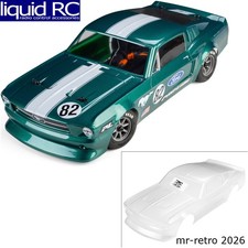 Pro-line 372817 Pre-cut 1968 Ford Mustang Clear Vta Body For Losi Nascar