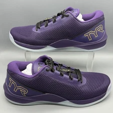 TYR CXT-2 Trainer Mens 13 Athletic Training Weight Lifting Gym Shoes Purple NWOB