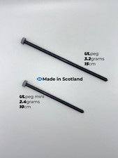 Ultralight Carbon Fibre Tent Pegs 2.4g&ndash;3.2g 10cm & 15cm Tent Stakes UK 6/10 pack