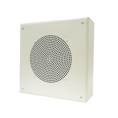 VALCOM 8in Amplified Ceiling Spkr Square Grille V-1920C UPC 799111011646