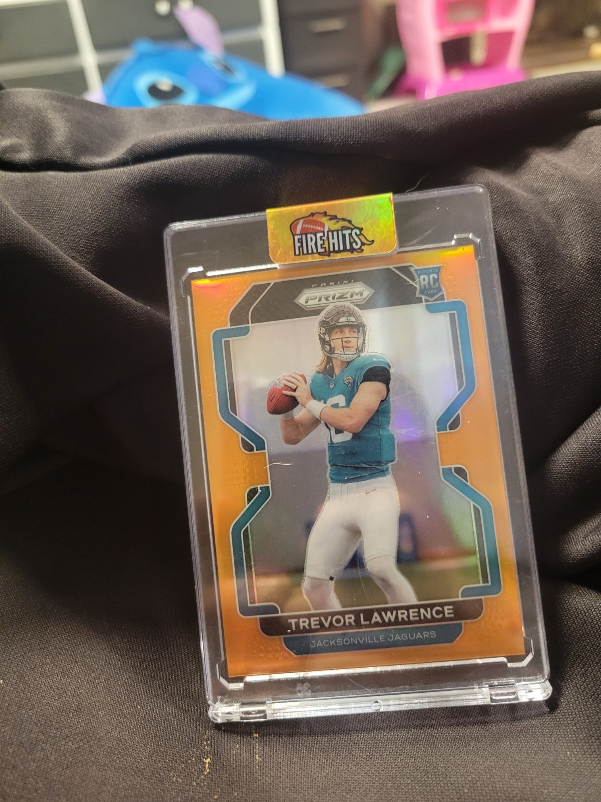 Trevor Lawrence 2021 Prizm #331 Orange /249 Rookie RAW
