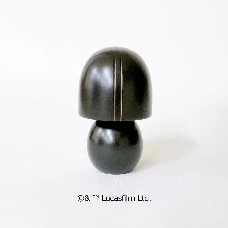 USABURO KOKESHI stw‐04 Star Wars Darth Vader Doll 75mm Japan traditional crafts - Image 4 of 4