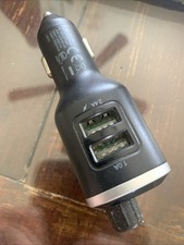 Scosche BTFREQ Wireless FM Transmitter Hands-Free Car Kit 2 USB Charging Ports 