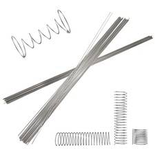 Stainless Steel Spring Wire - 0.8mm x 400mm Straight Hard Wire 40pcs Elasti