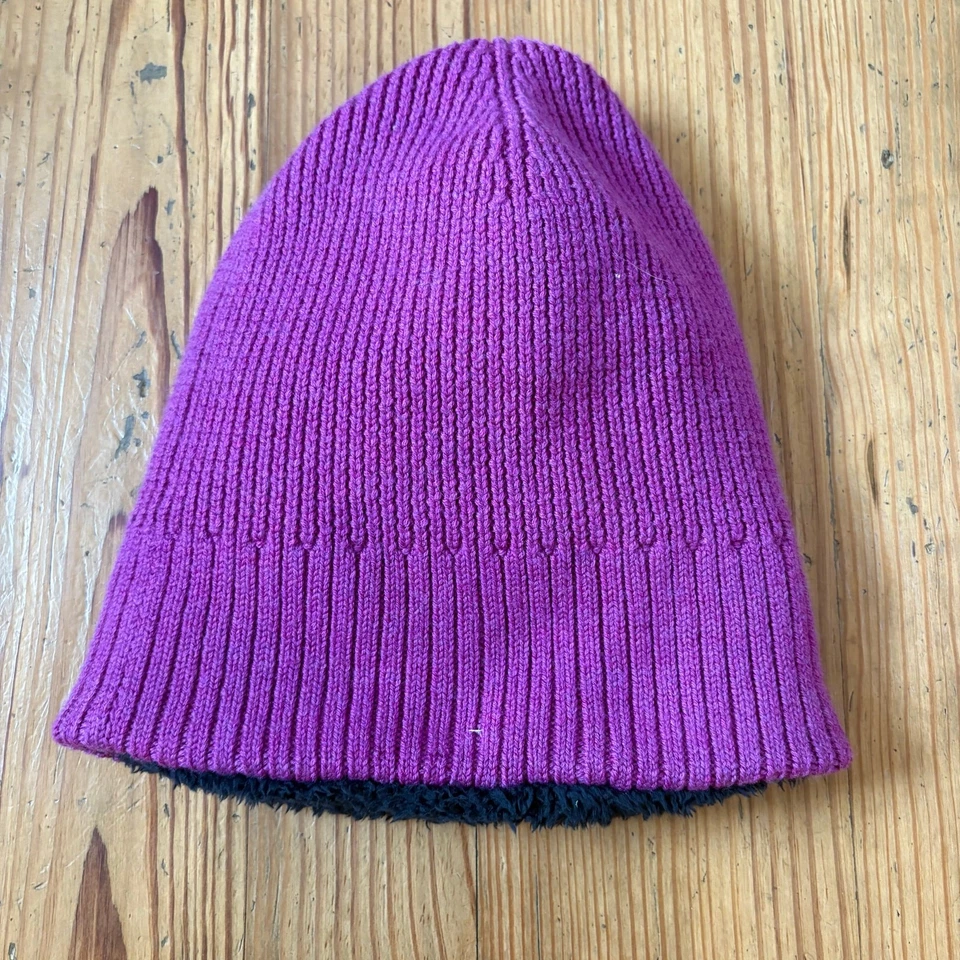 Lululemon gorro mujer forrado lana merino polar negro púrpura Foto 4 de 4