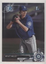 2017 Bowman Draft Chrome Wyatt Mills #BDC-14 3p5