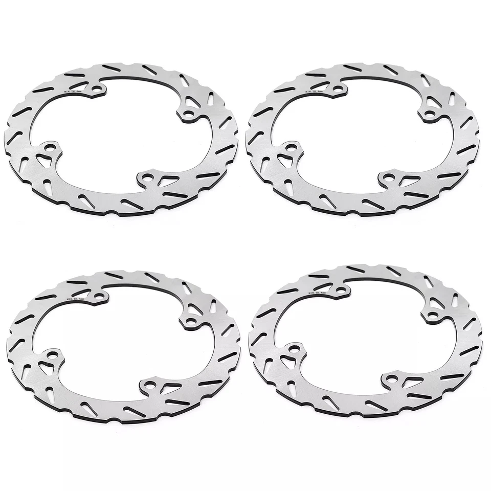 4x Disque de frein Avant Arriere pour Polaris SPORTSMAN SCRAMBLER 550 850 1000 - Photo 1/4