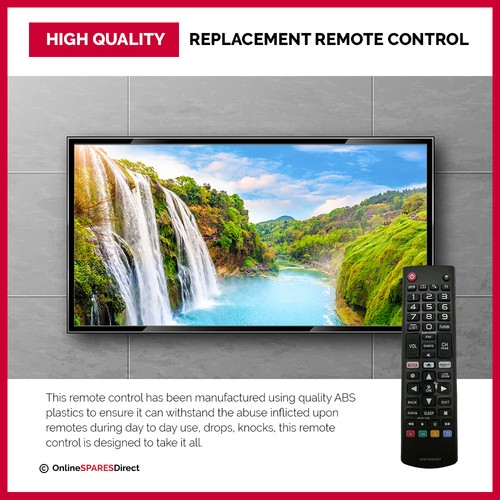 Replacement For LG 55UJ634V Remote Control For LED TV with Amazon & Netflix B... - Picture 9 of 12