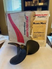 NEW ALUMINUM 10 3/8" X 12 1/2P Black Max PROP, 48-819335A40 Mercury 