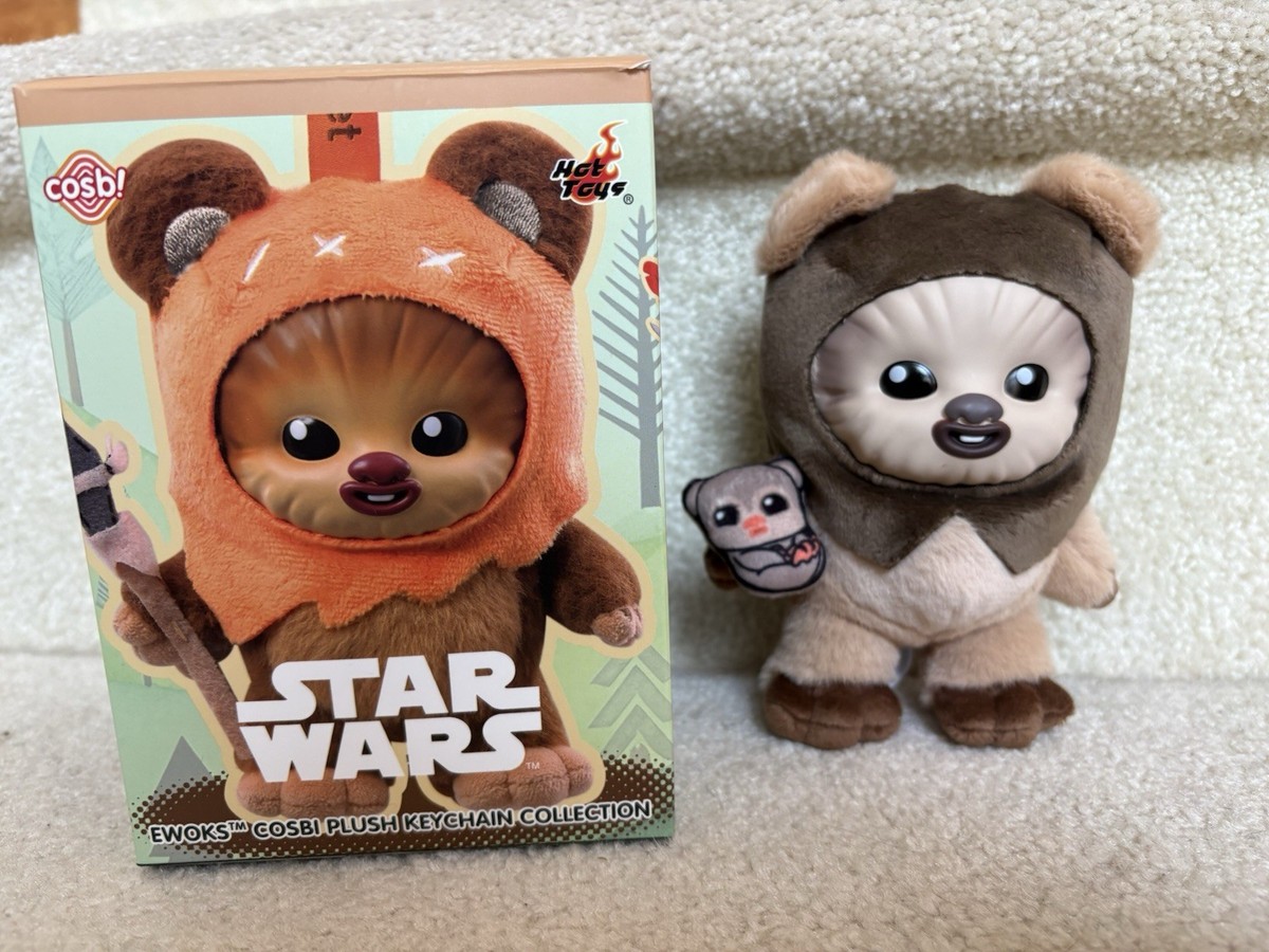 Cosbi Star Wars Ewoks Plush Keychain Ewok -Zephee NEW | eBay