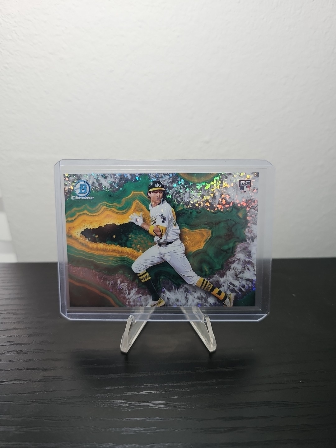 2025 Bowman Chrome Jacob Wilson Crystallized BWC-3 Rookie Card