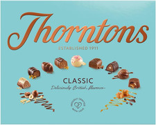 Thorntons Classic Chocolate Gift Box, Mother'S Day Gifts, Assorted White, Milk a