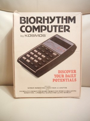 KOSMOS Hand-Held Calculator/Biorhythm Computer