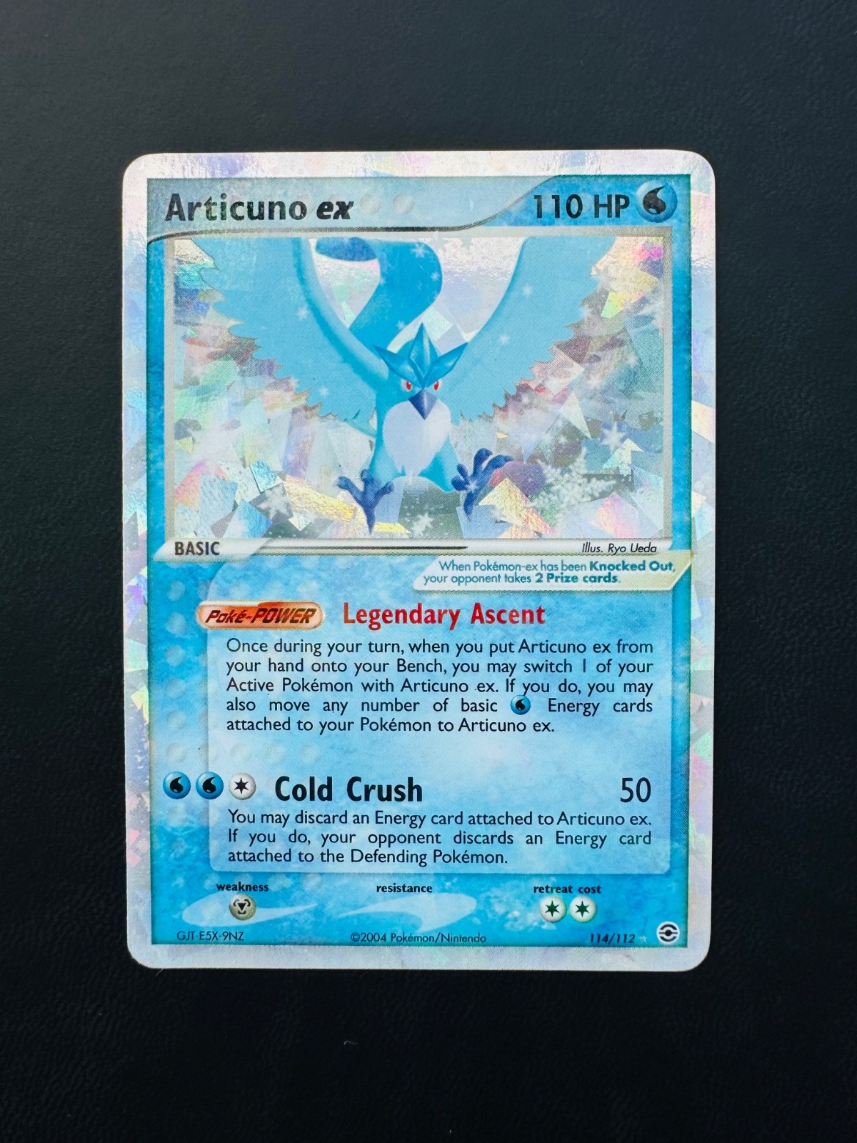 Articuno ex 114/112 FireRed & LeafGreen Holo (lightly played)