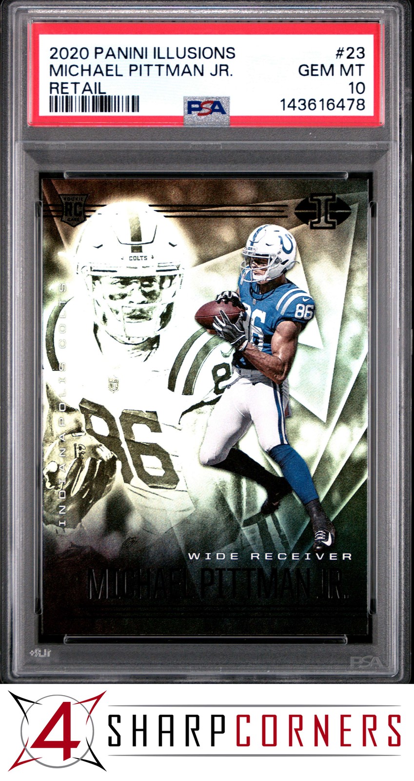 Michael Pittman Jr. Panini Illusions #23 Retail