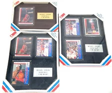 MICHAEL JORDAN Plaque 1996 Chaney Instrument Co Platinum Collection New in Box