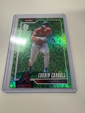 2026 Topps Series 1 CORBIN CARROLL Green EASTER HOLIDAY FOIL Diamondbacks