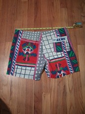Vintage ORIGINAL JAMS Surf Line Hawaii 80s Board Shorts 34 Swim UNISEX Abstract
