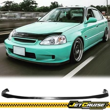 Fits 99-00 Honda Civic SIR Style Front Bumper Lip Chin Spoiler Unpainted PU