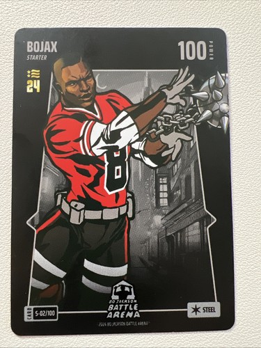 2024 Bo Jackson Battle Arena Bojax Steel S-02/100 Bo Jackson 2024 NSCC Exclusive