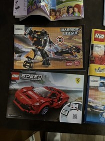 Lot Of 10 Lego Instruction Manuel&rsquo;s Only 41067 Disney princess 70607 The Ninjago