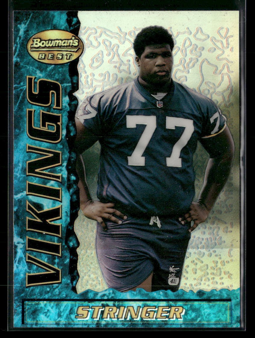 1995 Bowman's Best #24b Korey Stringer Refractors