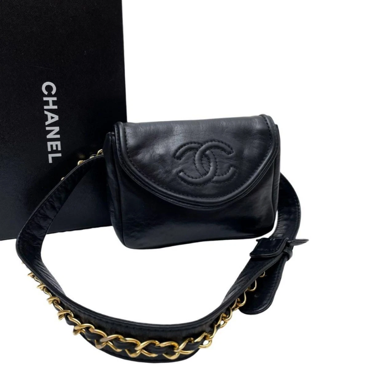 CHANEL Belt Bag & Fanny Pack Black Bags & Handbags for Women for sale