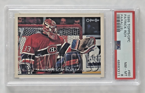 Patrick Roy #60 1995 Topps card