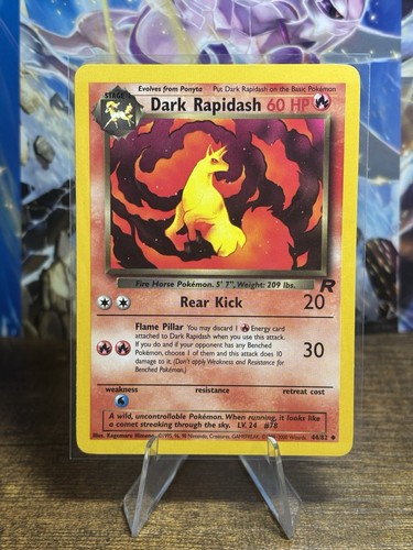 Dark Rapidash - Team Rocket #44 Pokemon Card - Pokéllector