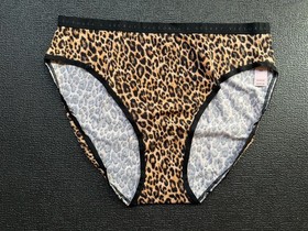 5 Pack Victoria&rsquo;s Secret sz M High Leg Cotton Brief Logo Panty Bundle Lot Set