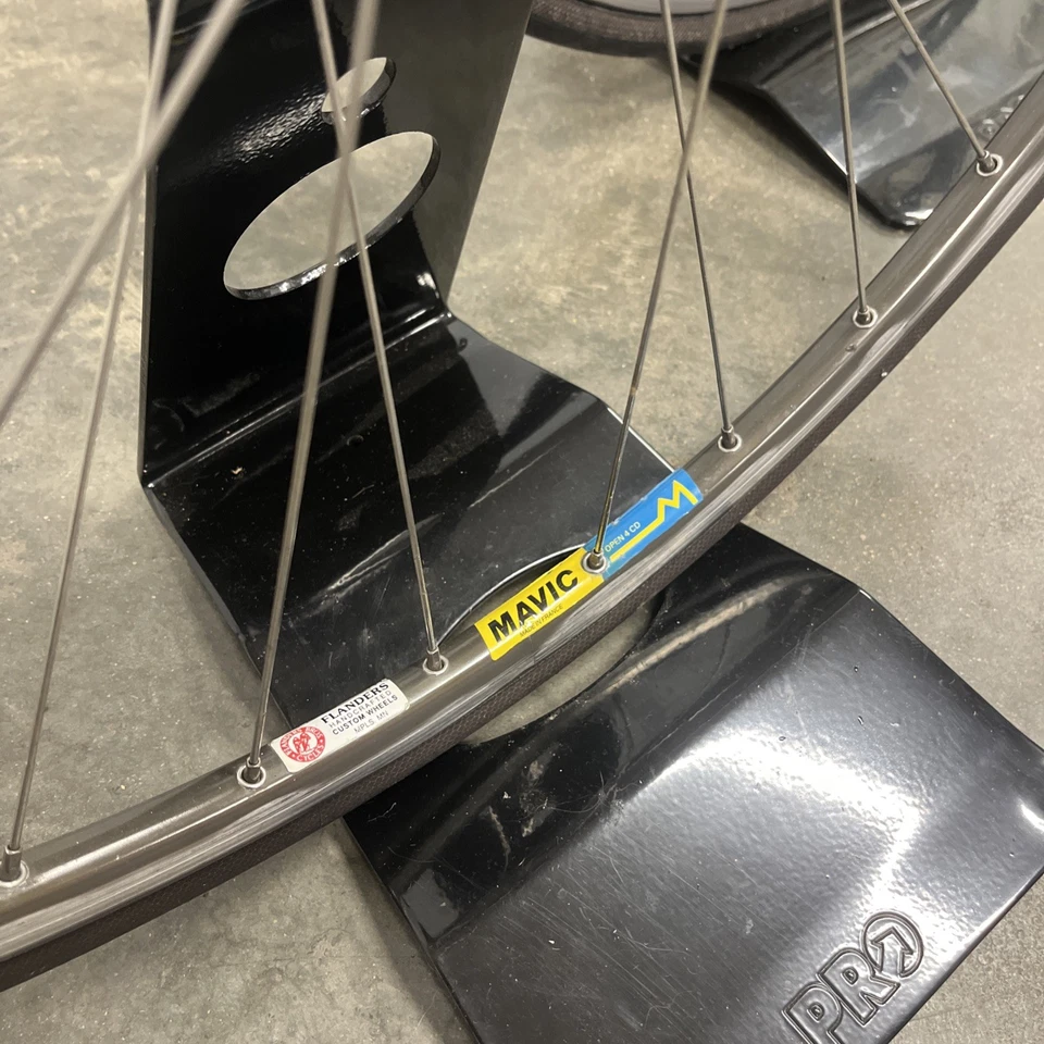 Комплект колес Shimano Dura Ace 7400 Mavic Open 4 компакт-диска клинчер 8s - Изображение 3 из 4