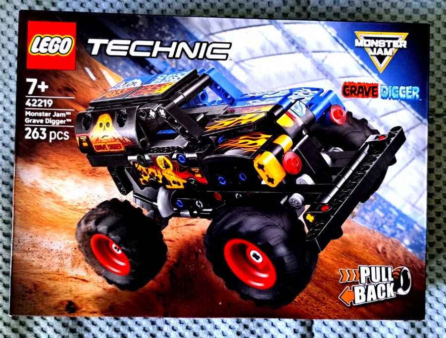 LEGO Technic Monster Jam Grave Digger Fire and Ice 42219 - GENUINE - NEW - Image 13