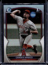 Camden Minacci 2023 Bowman Draft Chrome #BDC-23 Refractor Qty Available