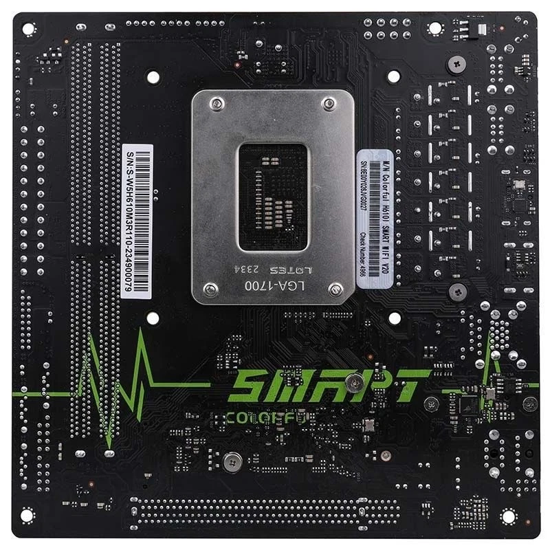 Colorful H610i SMART WIFI V20 DDR4 lga1700 INTEL core 12/13th  Processor - Image 2 of 4