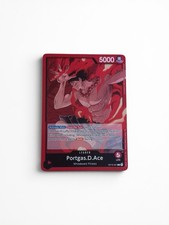 Portgas D. Ace L OP16-001 English ONE PIECE CCG The Time of Battle Red