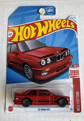 2024 Hot Wheels Target Red Edition  92 BMW M3, Bent Card
