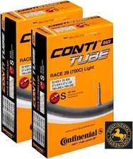Race 28"" LIGHT 700x20-25c Inner Tubes - 42mm Presta Valve Pack of 2 Tubes