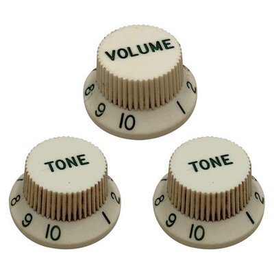 Scud Master Relic Collection St Type Vol/Tone Knob Set, 60S Style, Vol X1/Tone _