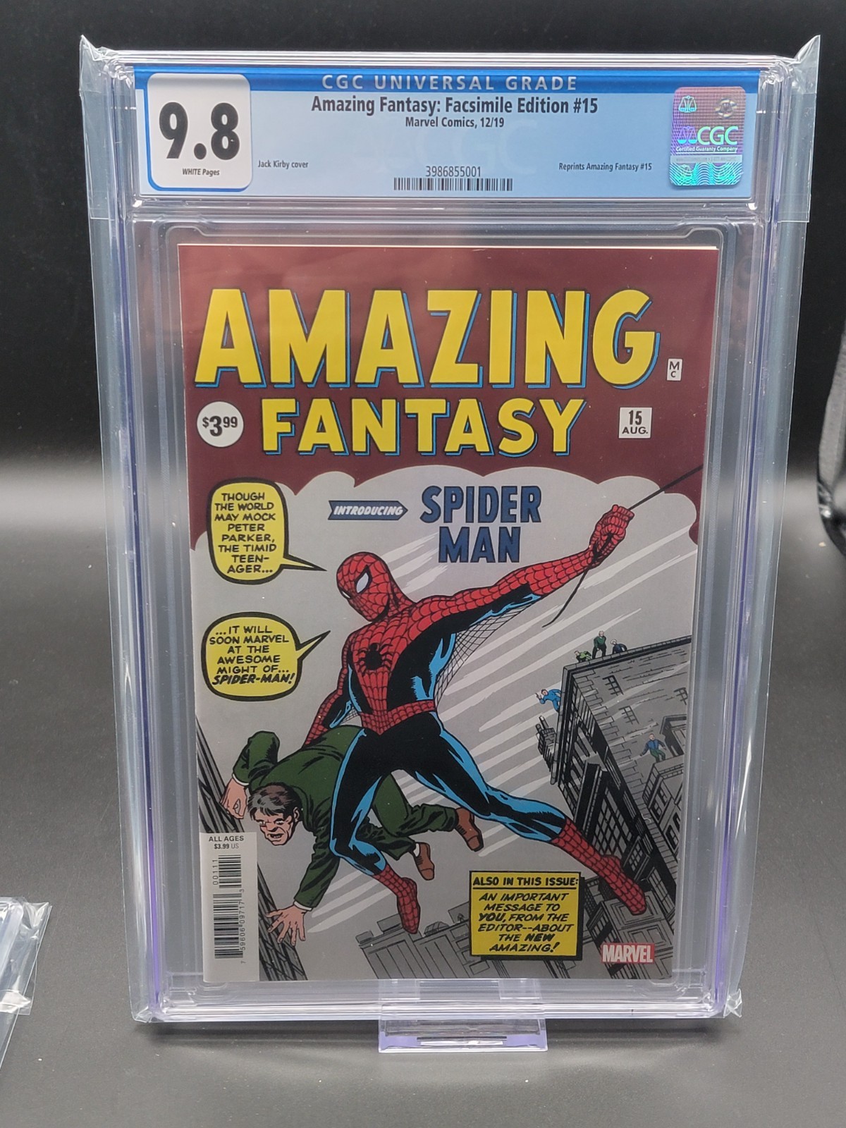 Amazing Fantasy #15 (Facsimile Variant) Value - GoCollect