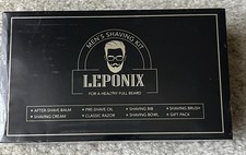 LEPONIX Men  s Shaving Kit NEW And Sealed