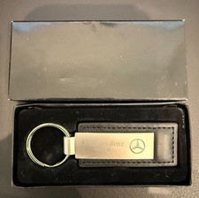 Mercedes Benz Nickel Plate New Key Ring Chain With Free Gift Box