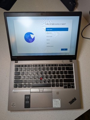 Lenovo Thinkpad T14s Gen 1 TOUCH i7-10510 32GB 256GB SSD - EXCELLENT
