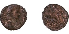 Coin Roman Empire Maiorina Constantius II 351-352 A.D.