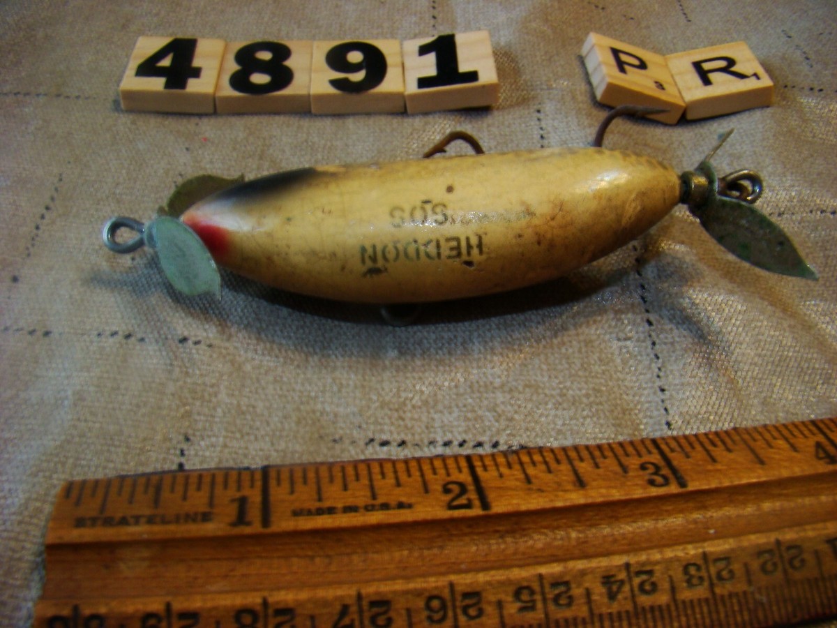 U4891 PR HEDDON SOS MINNOW WOODEN FISHING LURE | eBay U4891 PR HEDDON SOS MINNOW WOODEN FISHING LURE | eBay