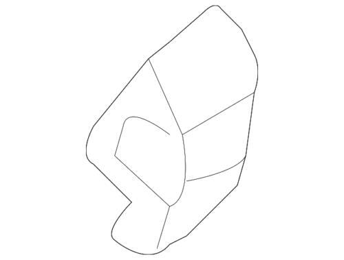 Cubierta superior del cinturón y retráctil para Nissan (P/N 87844-7Y001)