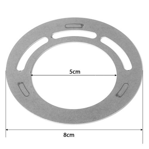 Set Edelstahldosen 300ml Sparplatten Flammenkiller Keramikwatte Ethanol Brenngel - Bild 3 von 5