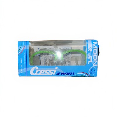 C08.5 - Cressi - Moon Jr. Kinder Tauchmaske  Schwimmbrille - 7-15 J Lime - NEU