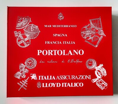 E. DELFIN PORTOLANO MEDITERRANES MEER SCHALTET FRANCI ITALIEN LLOYD 1983